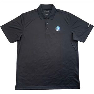 Slice N Bogey Black Short Sleeve Men’s Golf Polo Shirt NEW